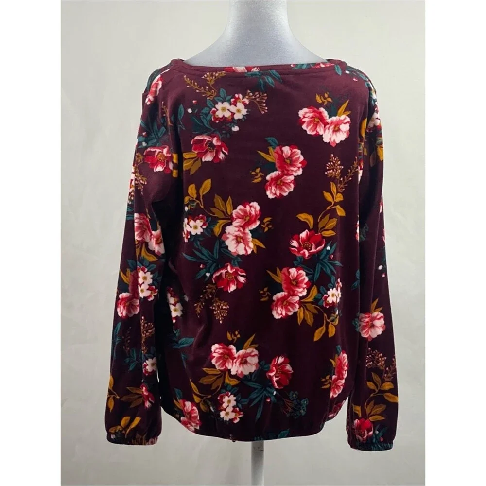 LOFT burgundy bold